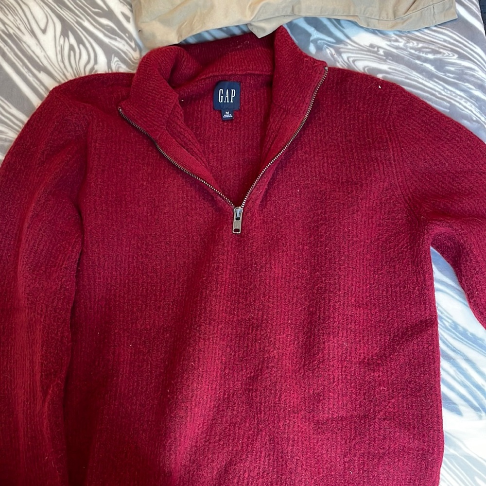 Red Gap Sweater